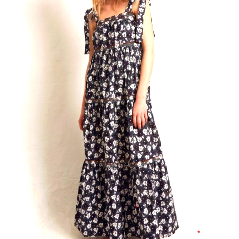 NWOT $450 WARM Big Love Maxi Dress Spring Summer-Small